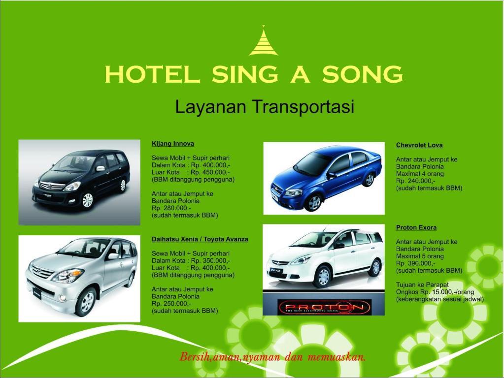 Hotel Sing A Song Pematangsiantar Esterno foto